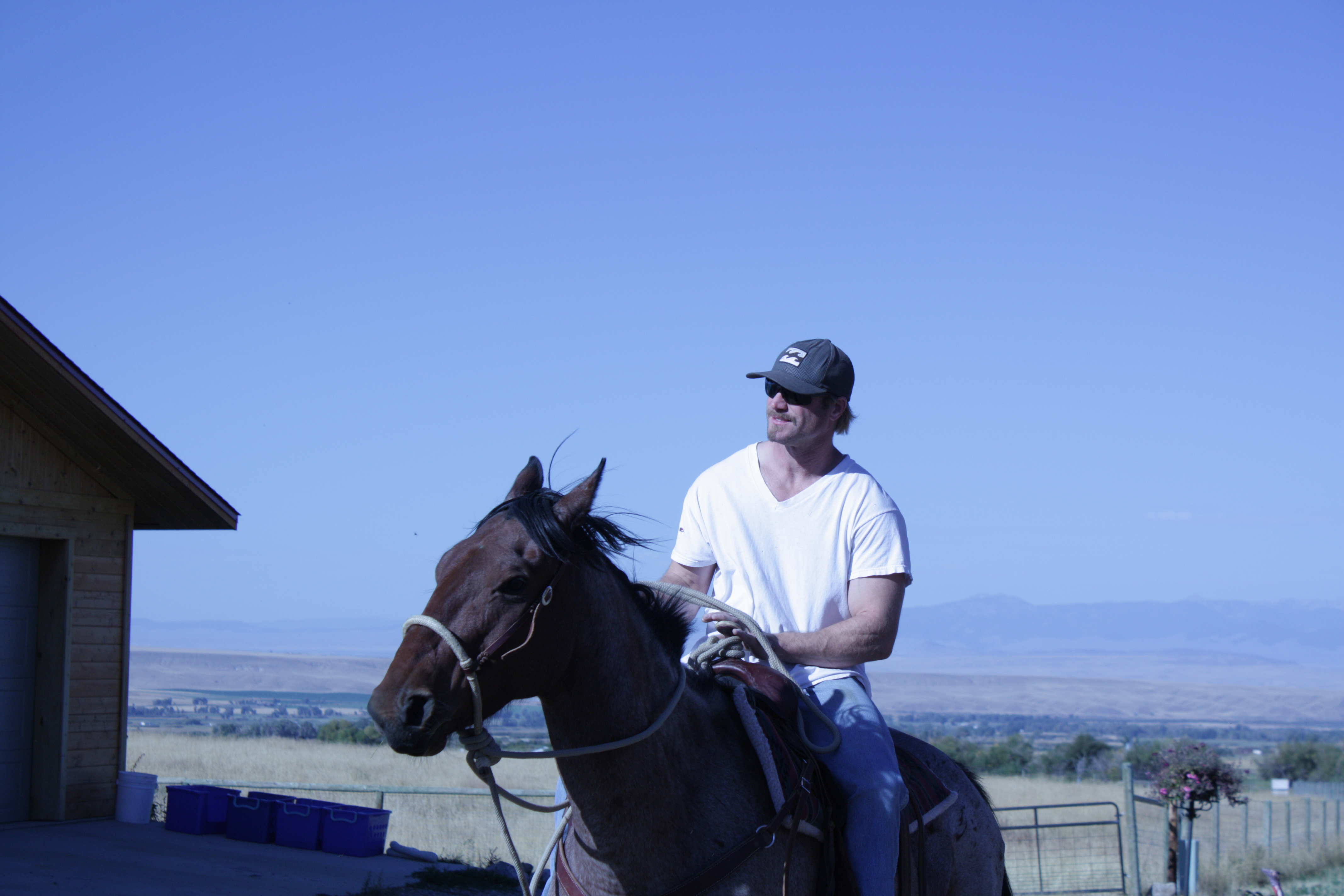 Dutchess and I, Sheridan, Montana.