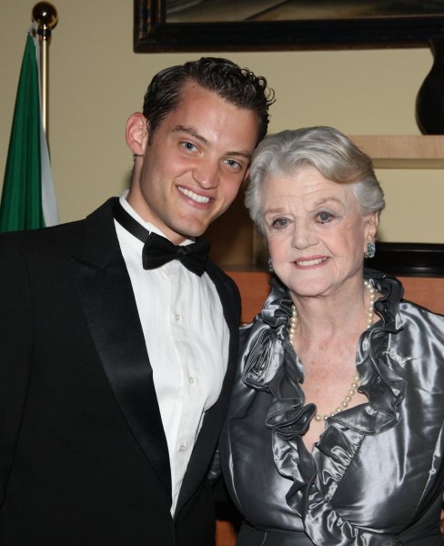 The night that Patrick received the Young Sondheim Award alongside Angela Lansbury at the Italian Embassy.