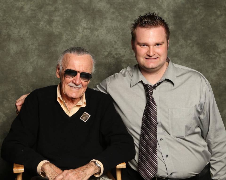 Networking at Fan Expo Vancouver, meeting Stan Lee.