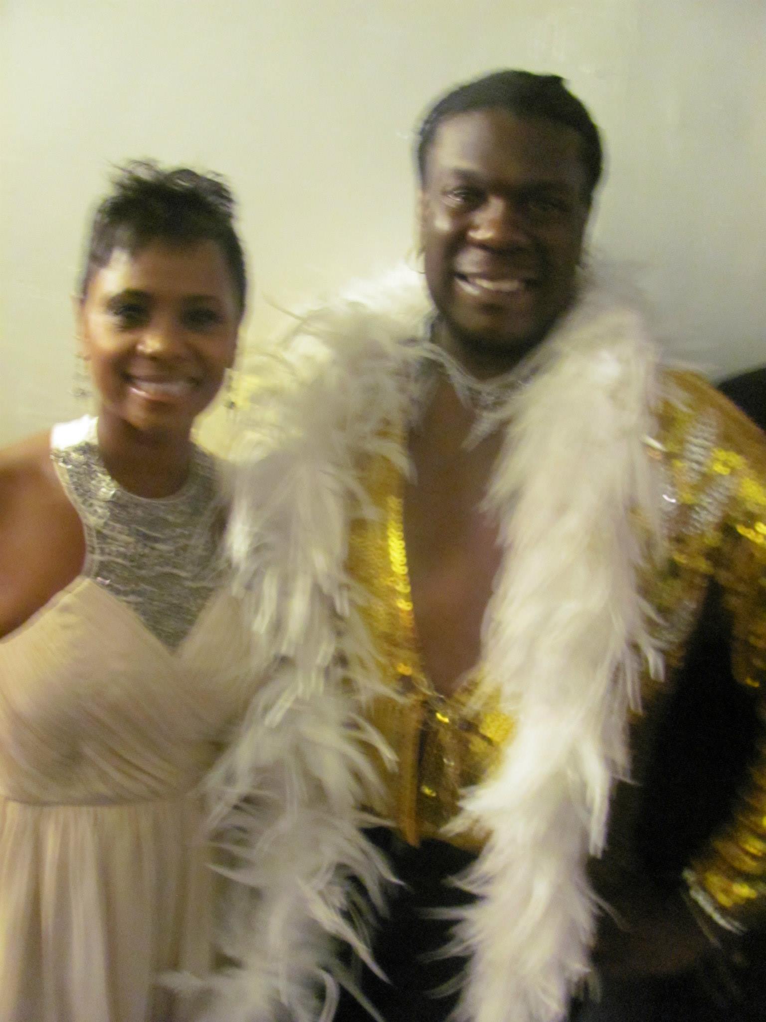 Tony Davis and Karen Malina White at The NAACP Awards 2013