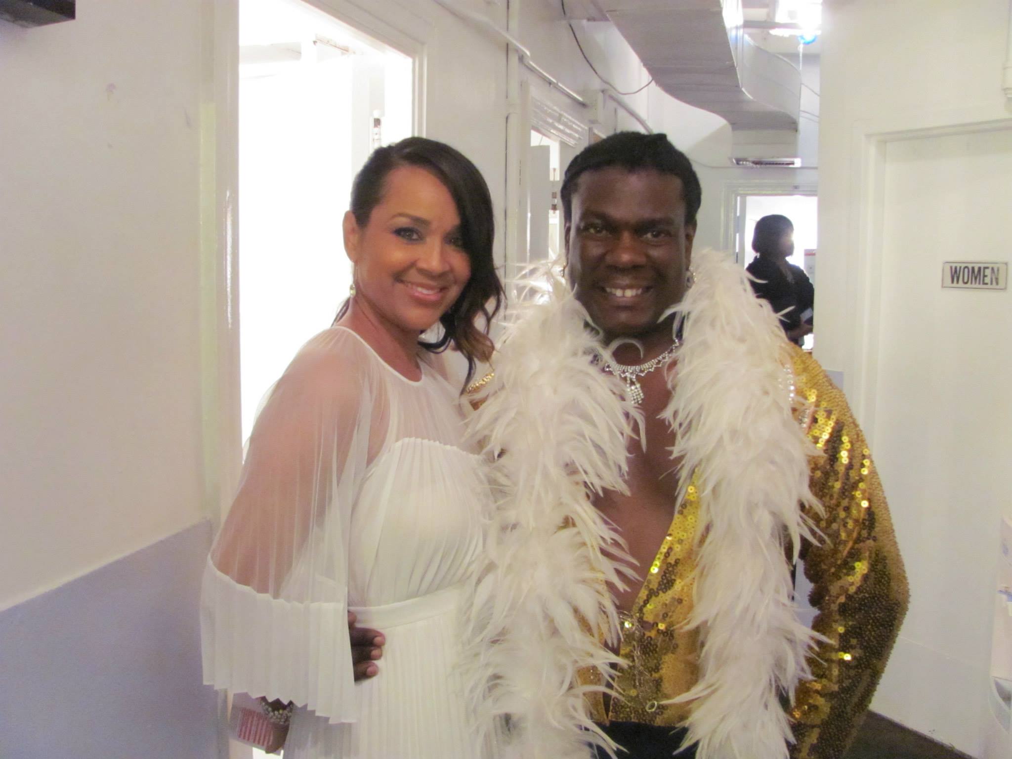 Tony Davis and Lisaraye at the NAACP Theater Awards 2013