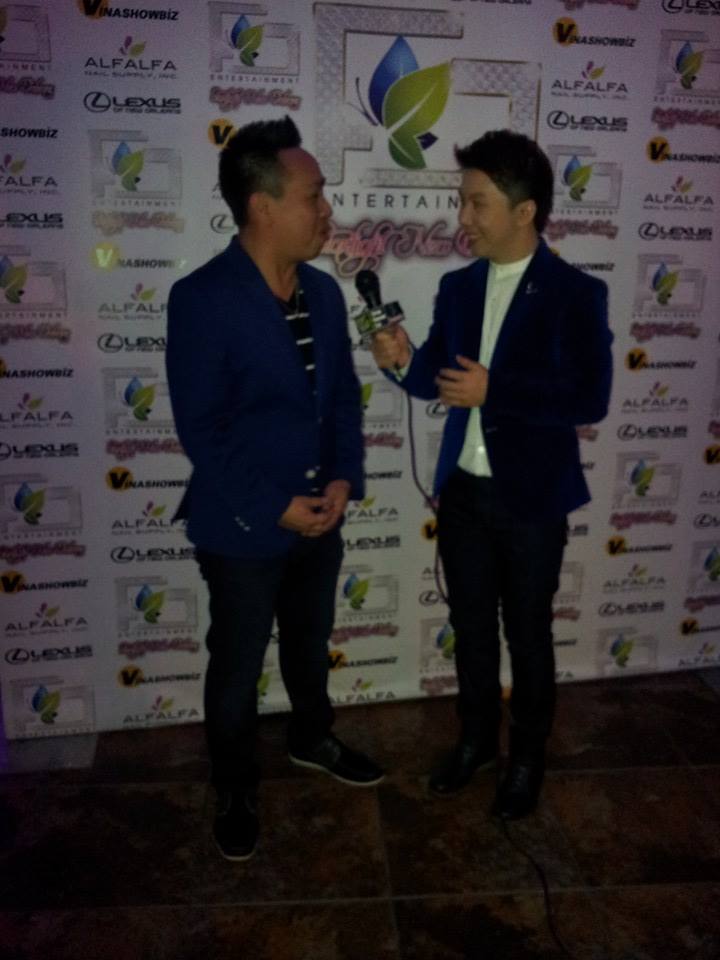 Tom Bui at First Class Media Mardi Gras Event in New Orleans