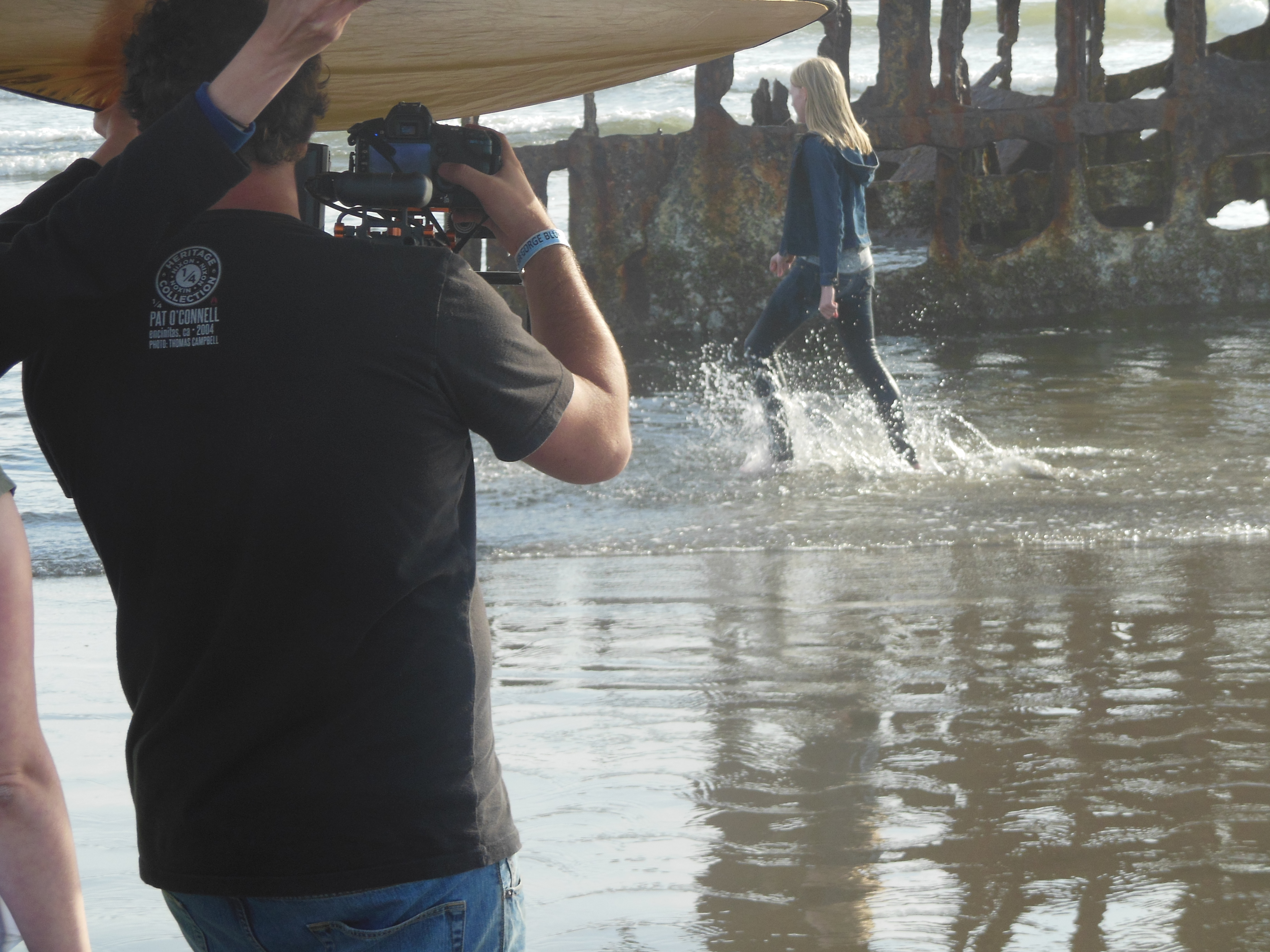 Wonderland - on location at the Peter Iredale