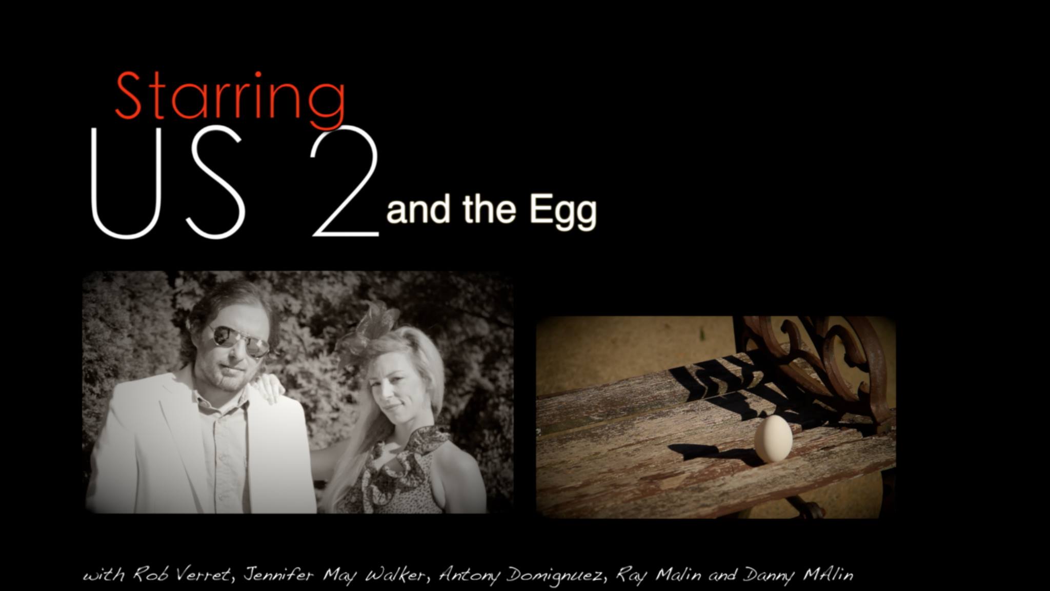 Rob Verret, Jennifer May Walker and The Egg. Film poster for 