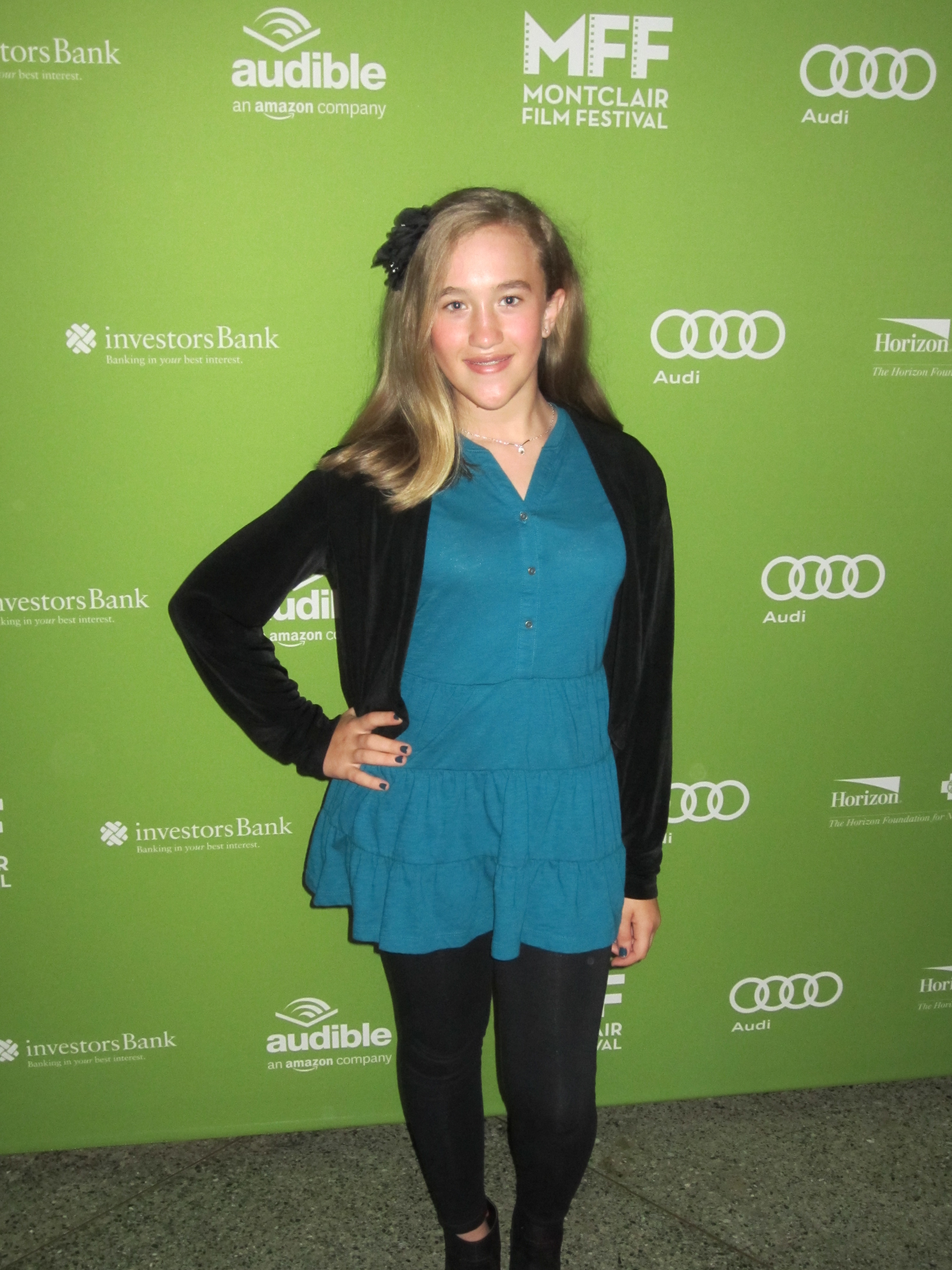 Allyson at 2014 Montclair Film Festival for premiere of her film 