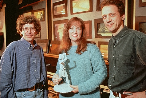 Brenda Chapman, Steve Hickner and Simon Wells in The Prince of Egypt (1998)