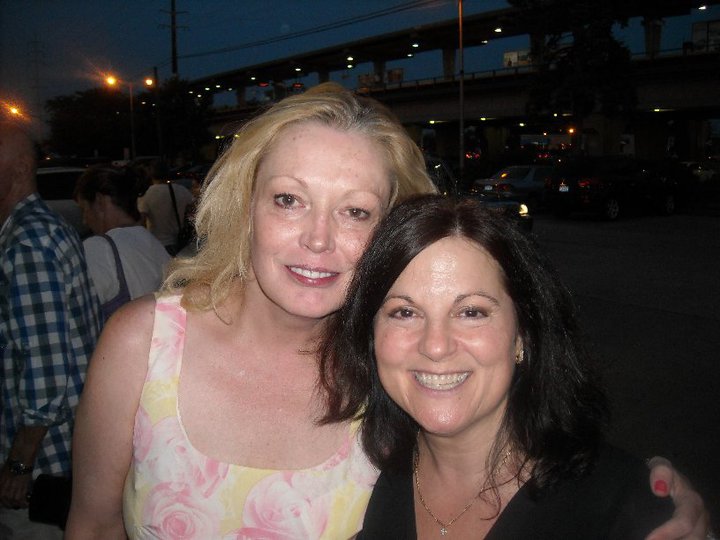 Cathy Moriarty and Debra Markowitz at the Long Island International Film Expo (LIIFE)