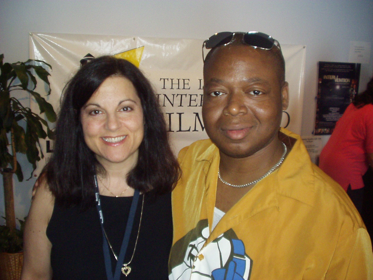 Debra Markowitz and Larry Strong at the Long Island International Film Expo - LIIFE