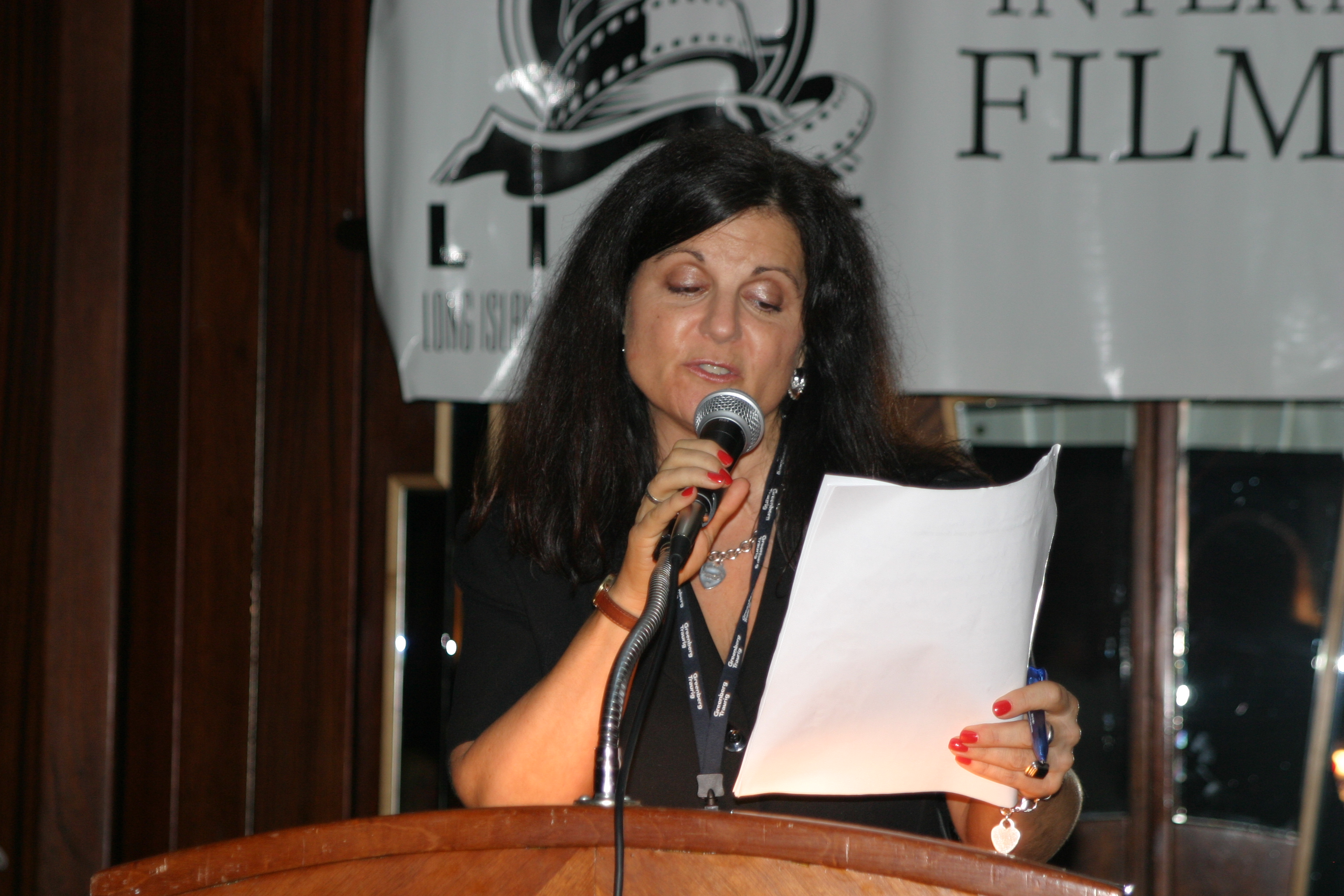 Debra Markowitz at the Long Island International Film Expo (LIIFE)