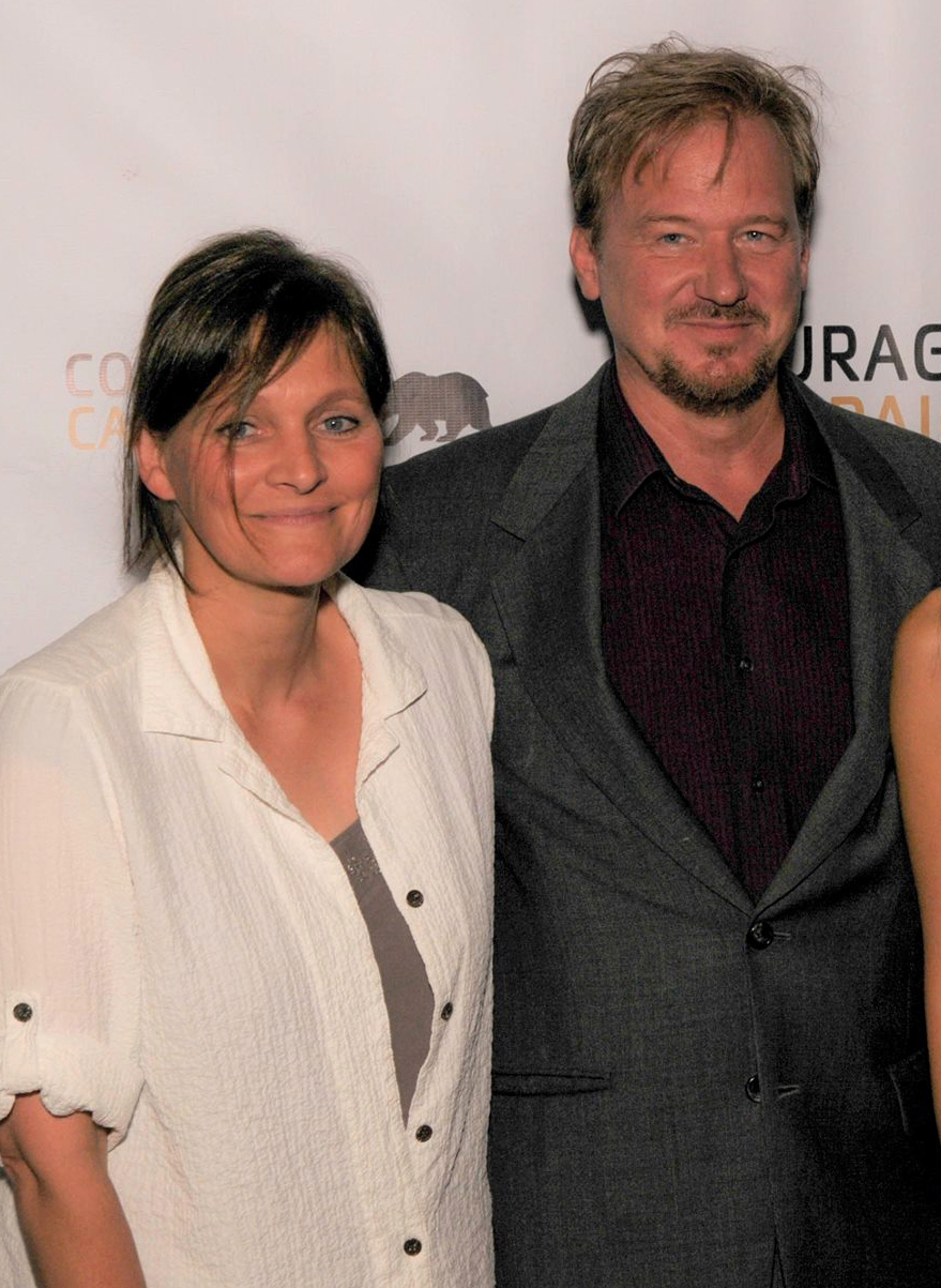 Rev. Frank Schaefer and wife Brigitte at the Spirit of Courage Awards, LA House of Blues, 2014