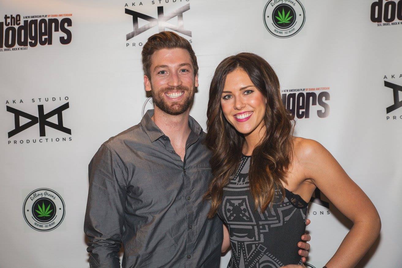 Opening Night of The Dodgers play in Hollywood