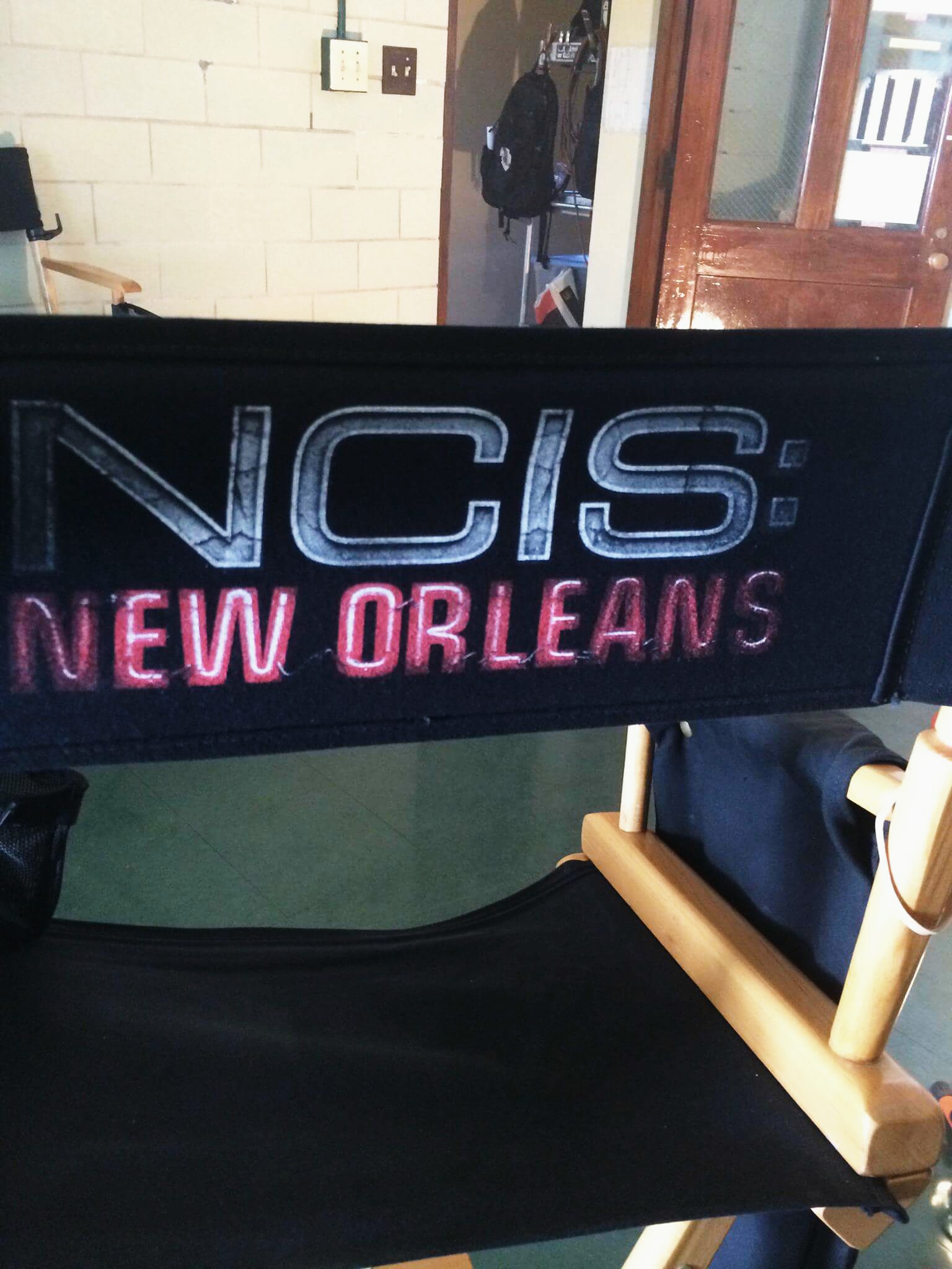 On the set of NCIS New Orleans...