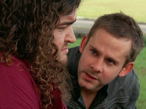 Still of Jorge Garcia and Dominic Monaghan in Dinge (2004)