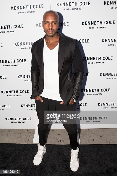 Grand opening of Kenneth Cole's new concept store in NYC (2015). Spokesmodel for new line: Kenneth Cole redesigned by David Williams.