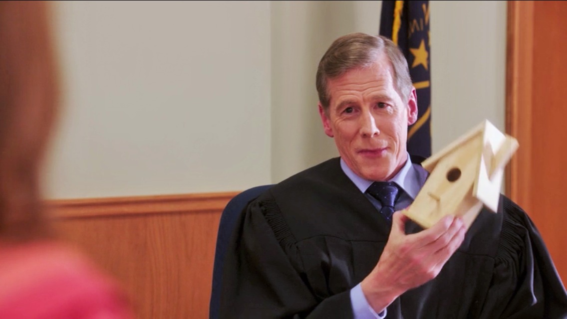 Still of Steven Hauck as Judge Bad on UNBREAKABLE KIMMY SCHMIDt.