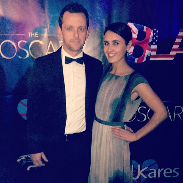 Karl & Jennifer Harpur at the 7th Annual Toscars Ceremony. Karl was nominated for Best Writer.