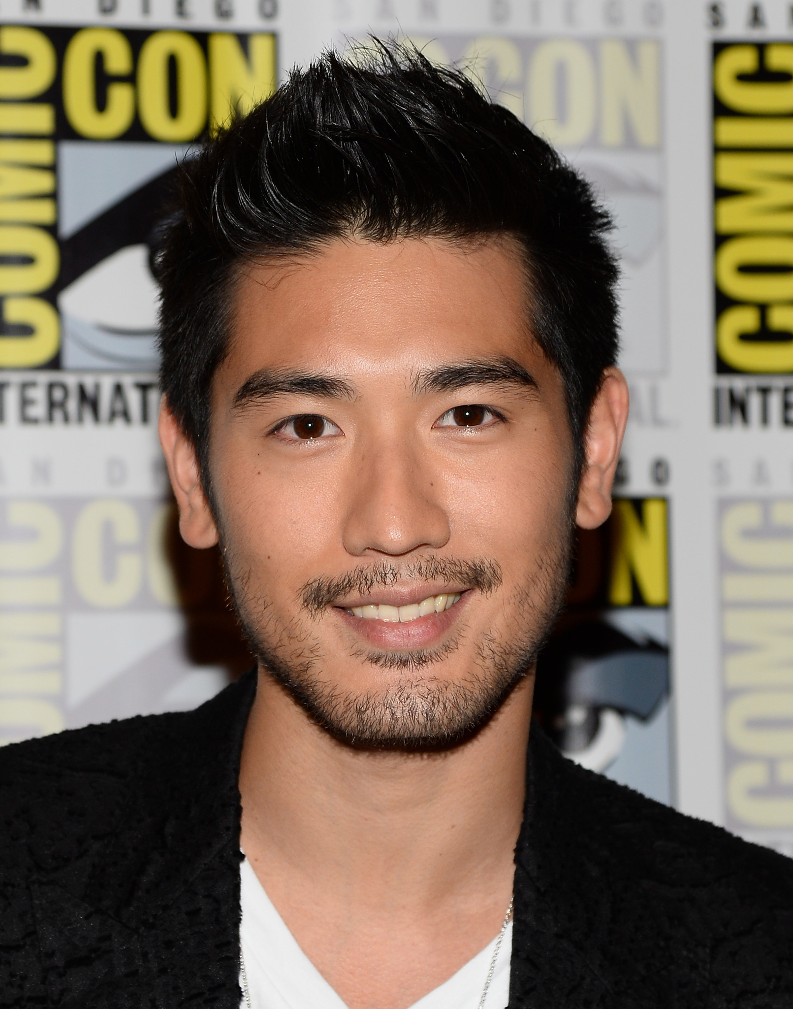 Godfrey Gao at event of Mirties irankiai: Kaulu miestas (2013)