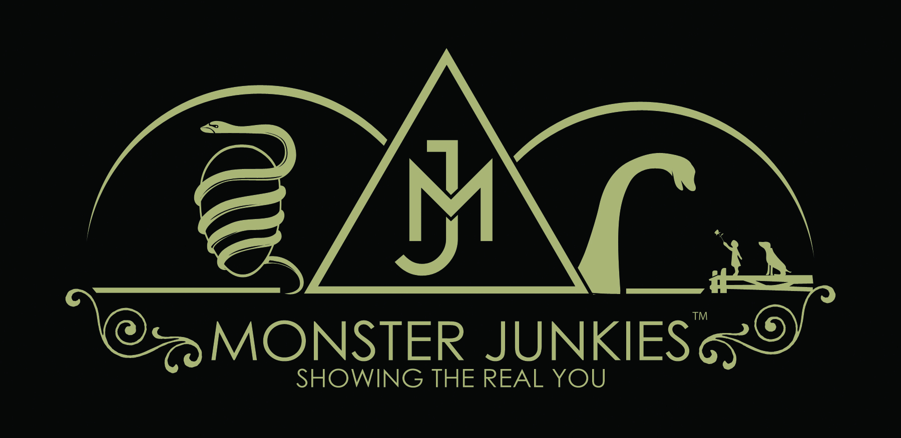 The monsterjunkies logo