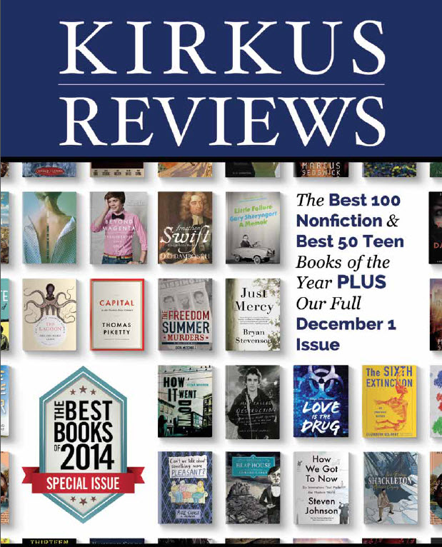 kirkus monsterjunkies was top 10 indie book 2014 for teens