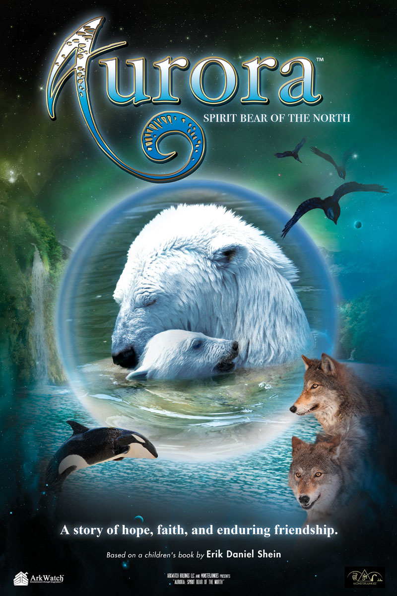 Aurora, Our spirit bear the character appears in book two Sanctuary The monsterjunkies