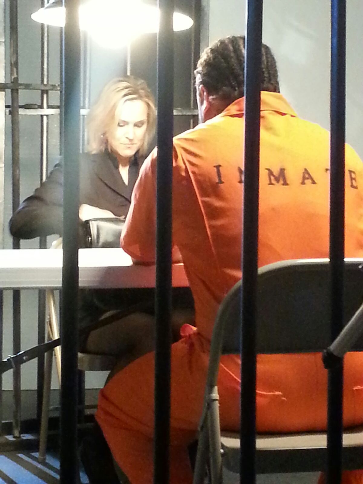 Sharon as Public Defender Lambright in the urban drama, 