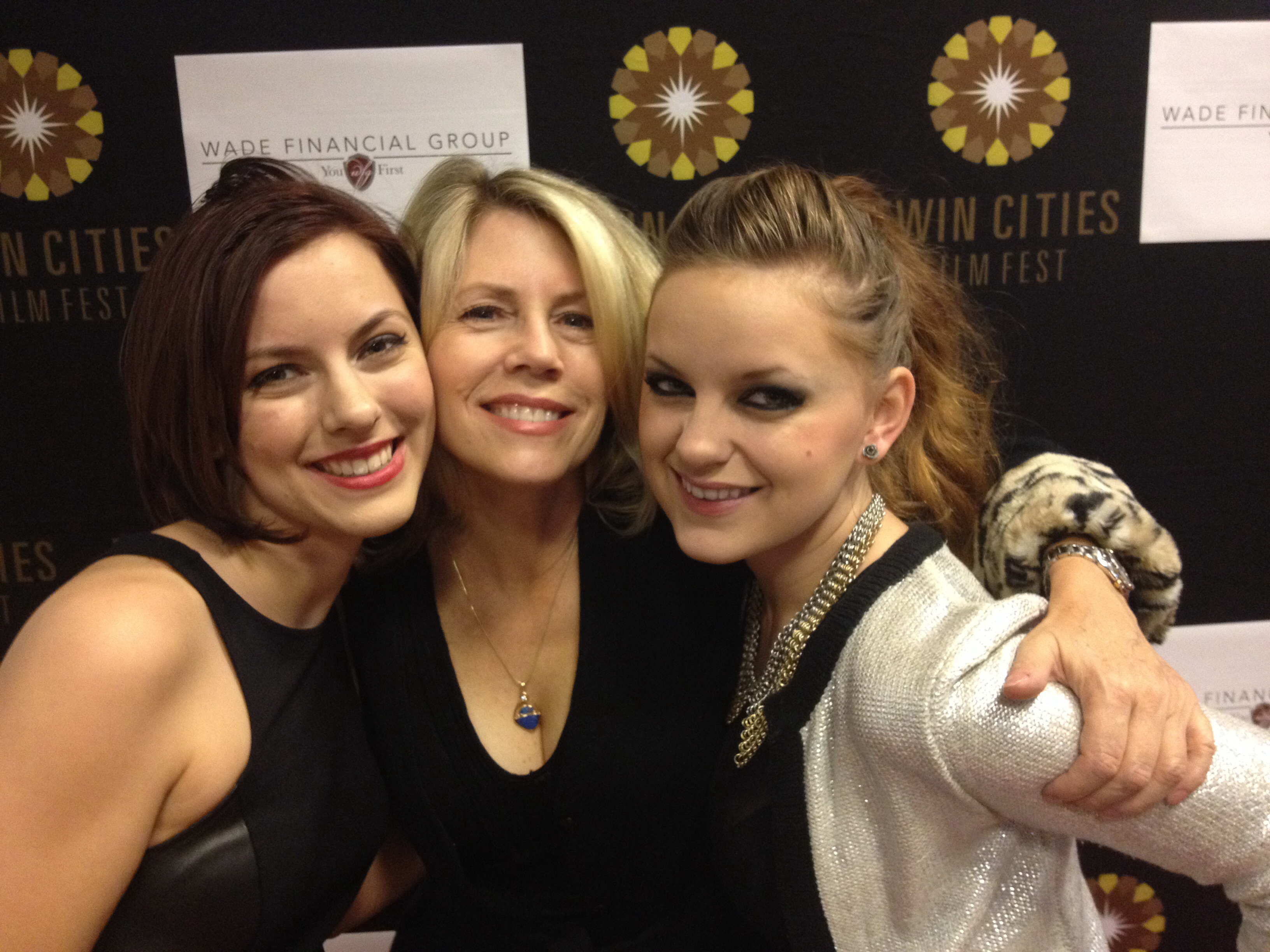 Twin Cities Film Fest 2014 with Ali Daniels, Victoria LaChelle. We were all in film 