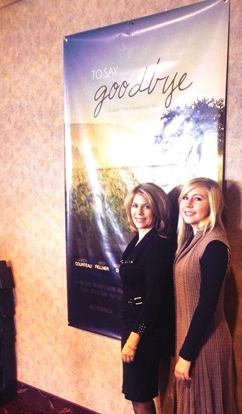 To Say Goodbye- premiere w daughter. Film about suicide I was in. Great cast. Great crew.