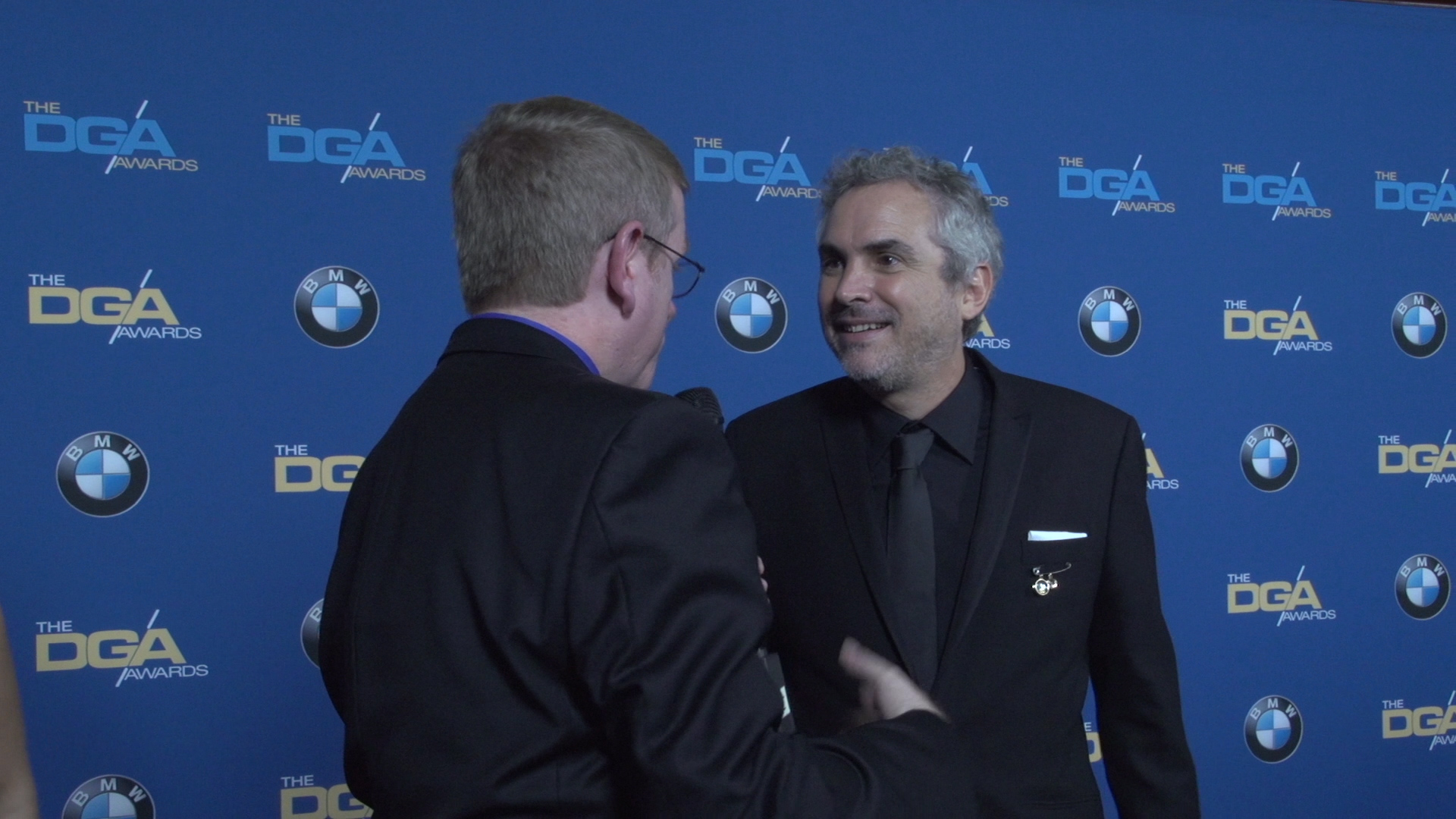 Matt Ryan interviewing Alfonso Cuaron