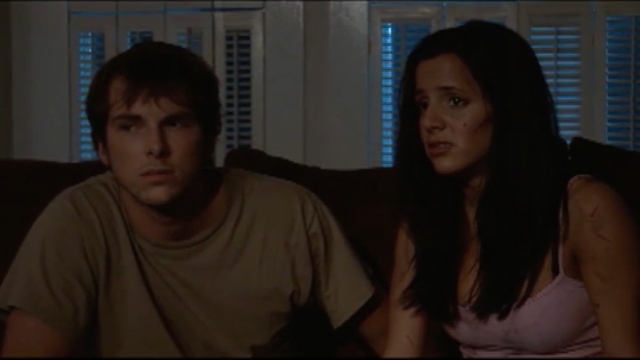 Natalee Phillips and Aaron Manning in Night Screams segment 