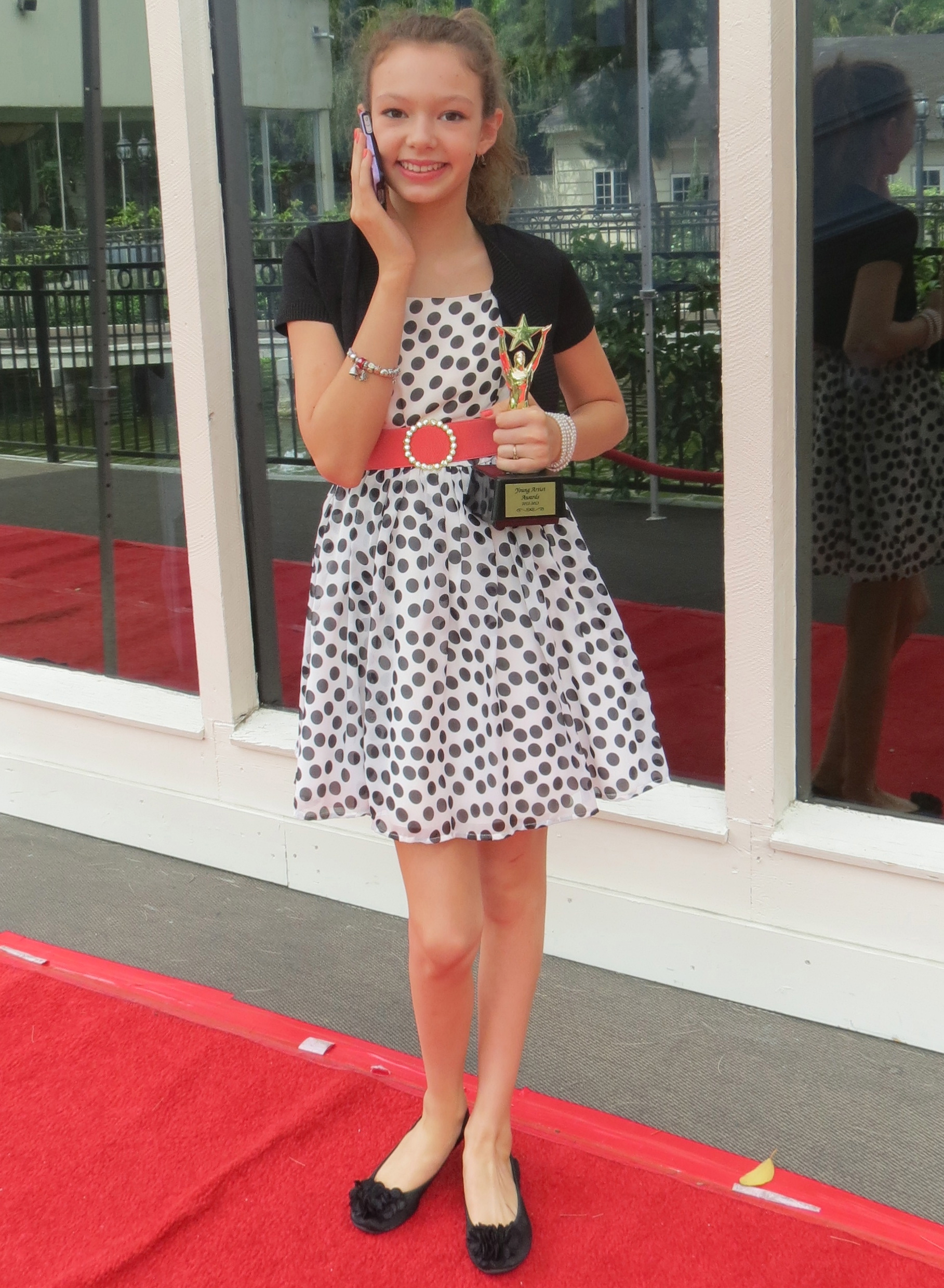 Red Carpet for Young Artists Awards 5/5/13. Best Actress in a TV Series - Guest Starring role.
