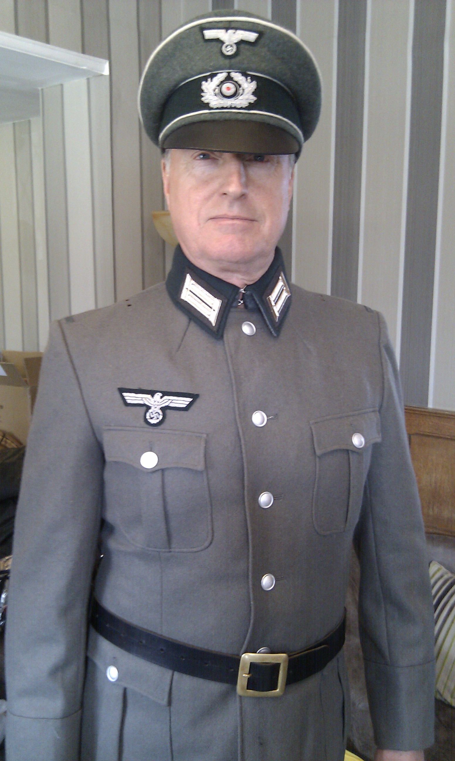 One of Rommel;s Generals in the drama/documentary Nazi Megastructures, The Atlantic Wall.