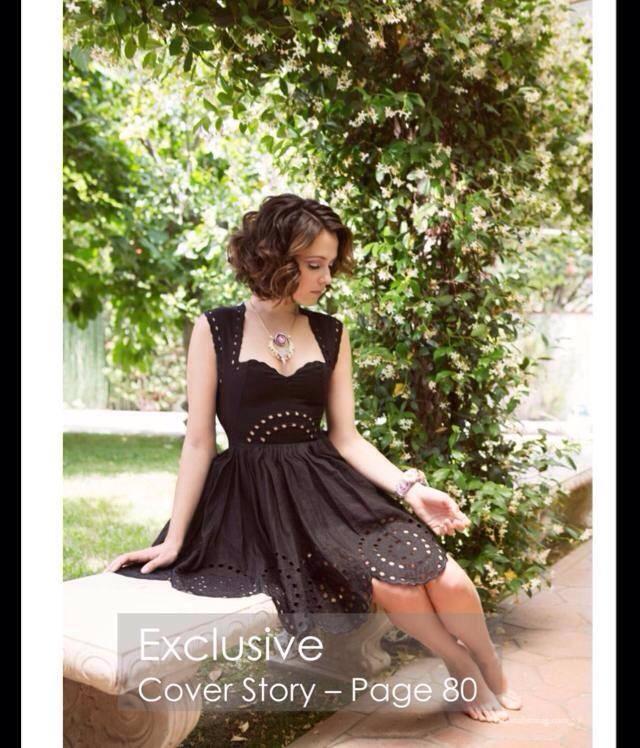 Italia Ricci of Chasing Life for Nationalist Magazine in Shalottlilly