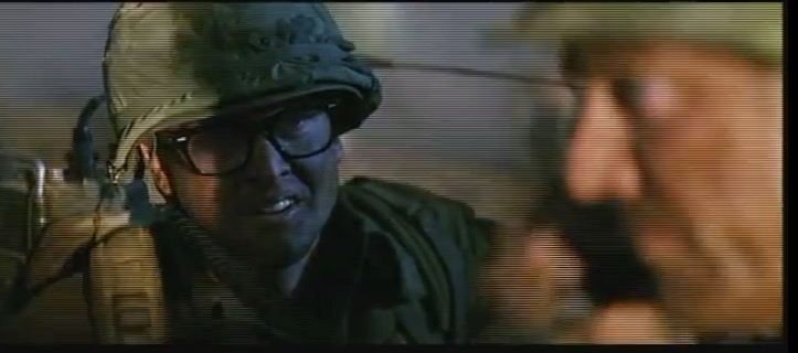Josh Daugherty and Mel Gibson, We Were Soldiers