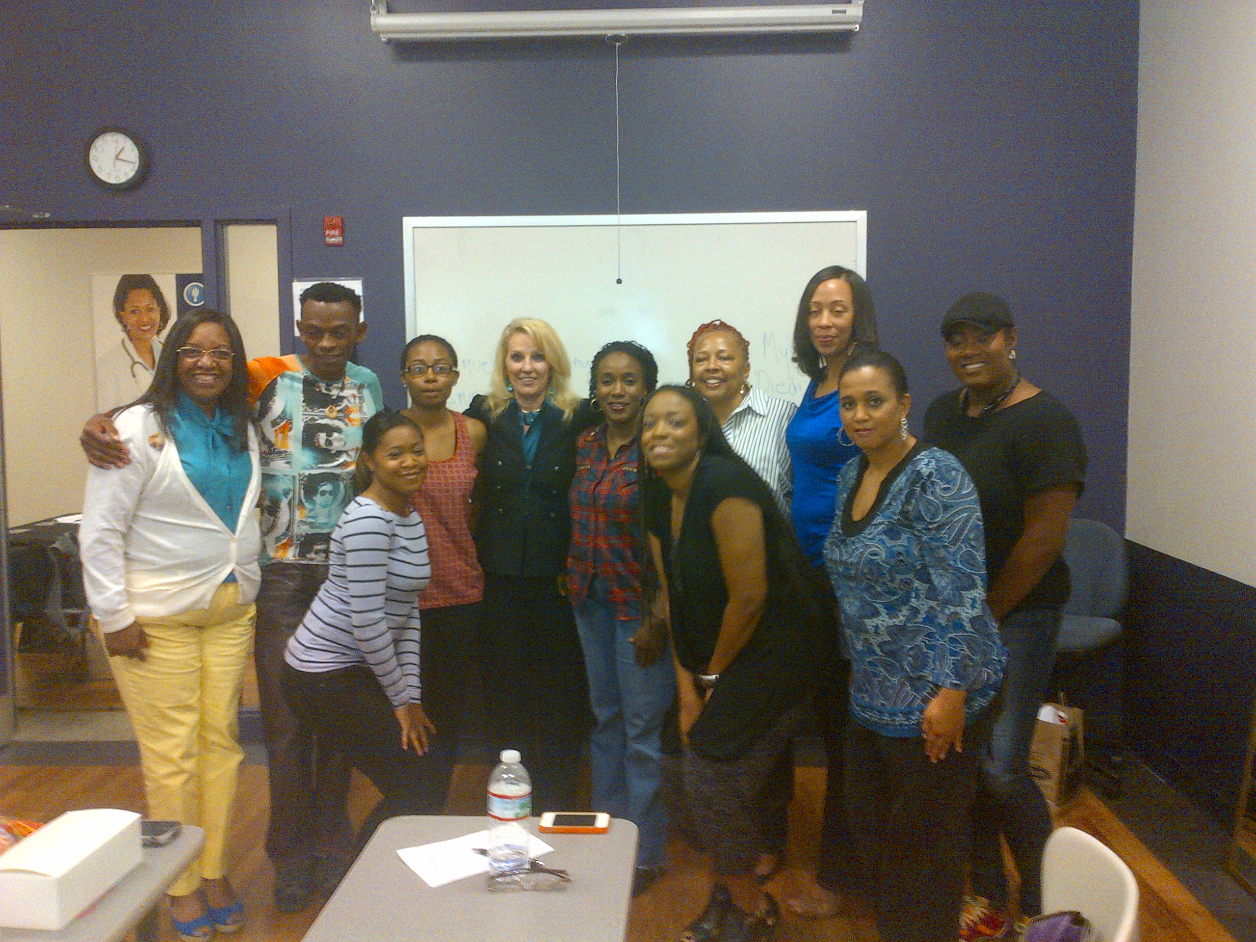 Women in TV and Film of Atlanta Workshop given by former CNN legal correspondent Holly Hughes.