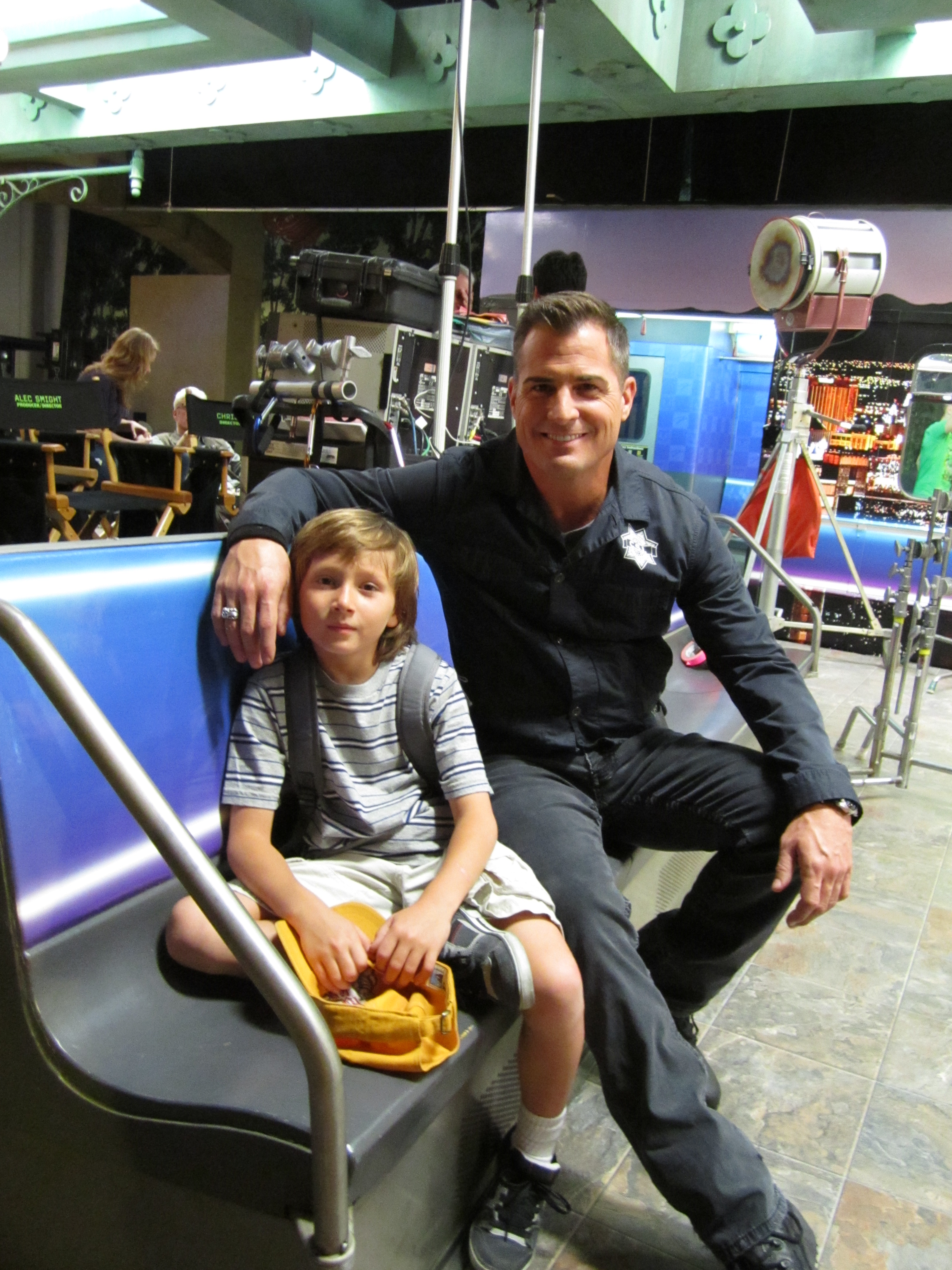 Skylar and George Eads in CSI