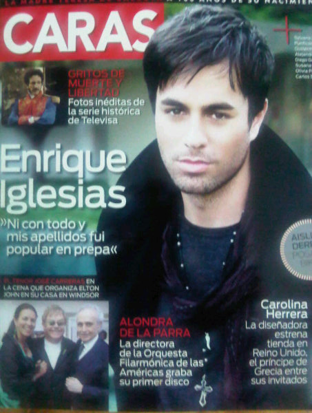 Cover: Enrique Iglesias for 