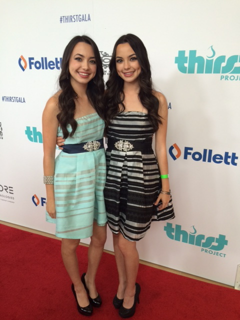 Veronica Merrell and Vanessa Merrell at event of Thirst Gala in Beverly Hills (2015)