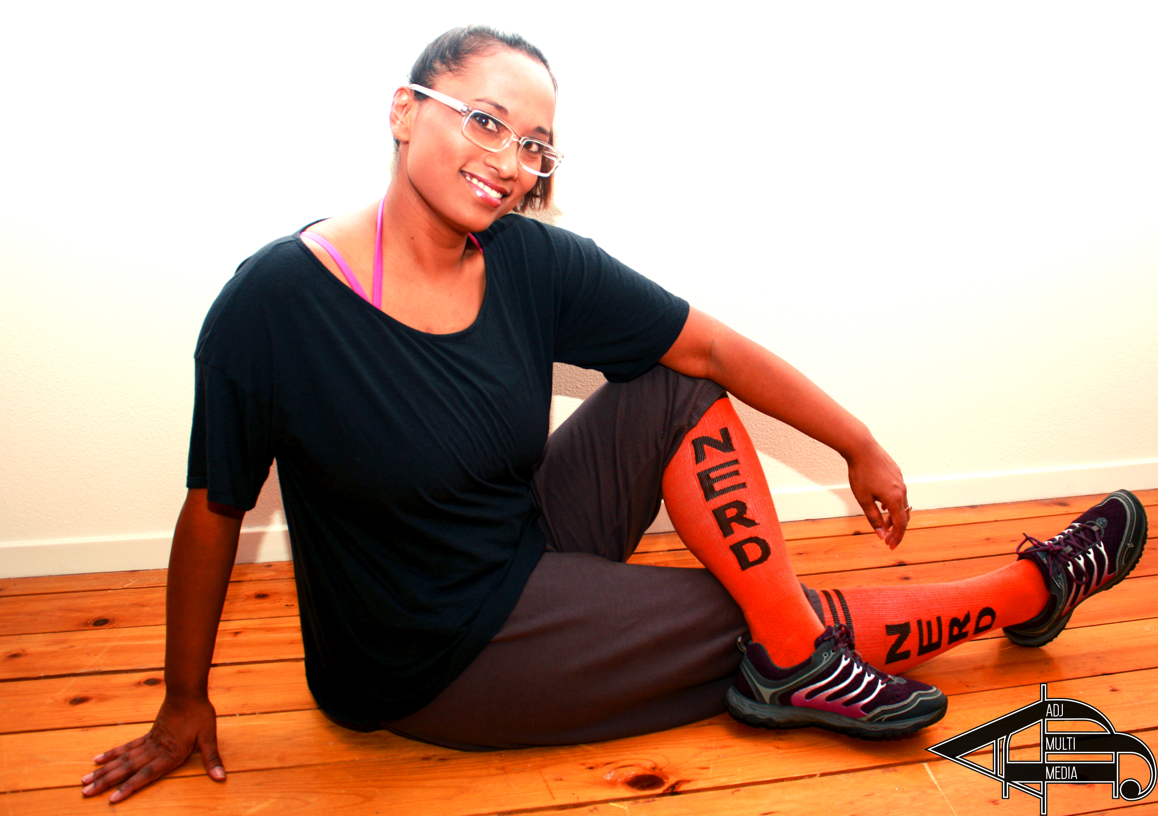 Nerd Shoot Wardrobe: Socks Gumball Poodle Fabletics workout gear December 2014