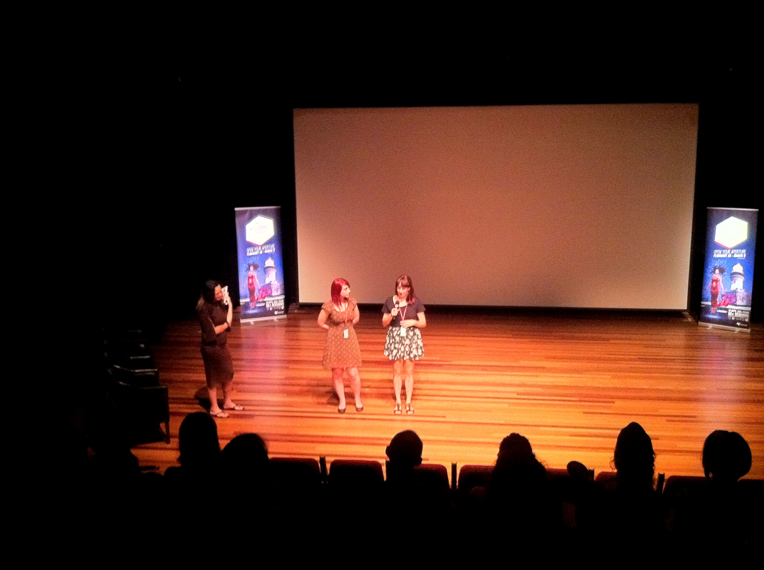 Speaking at Byron Bay International Film Festival