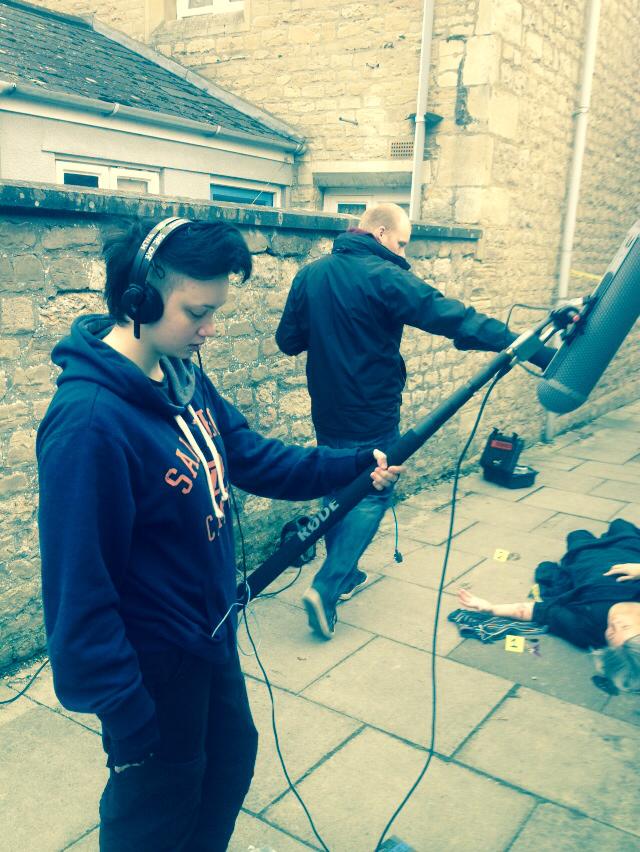 Sound op on short uni film