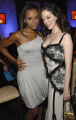 Rose McGowan and Kerry Washington