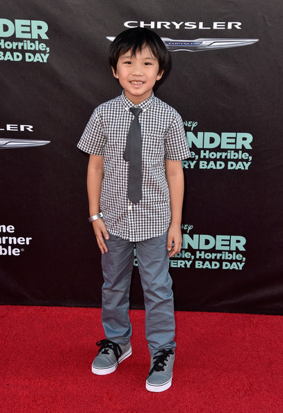 Ian Chen at a Disney movie premiere in 2014