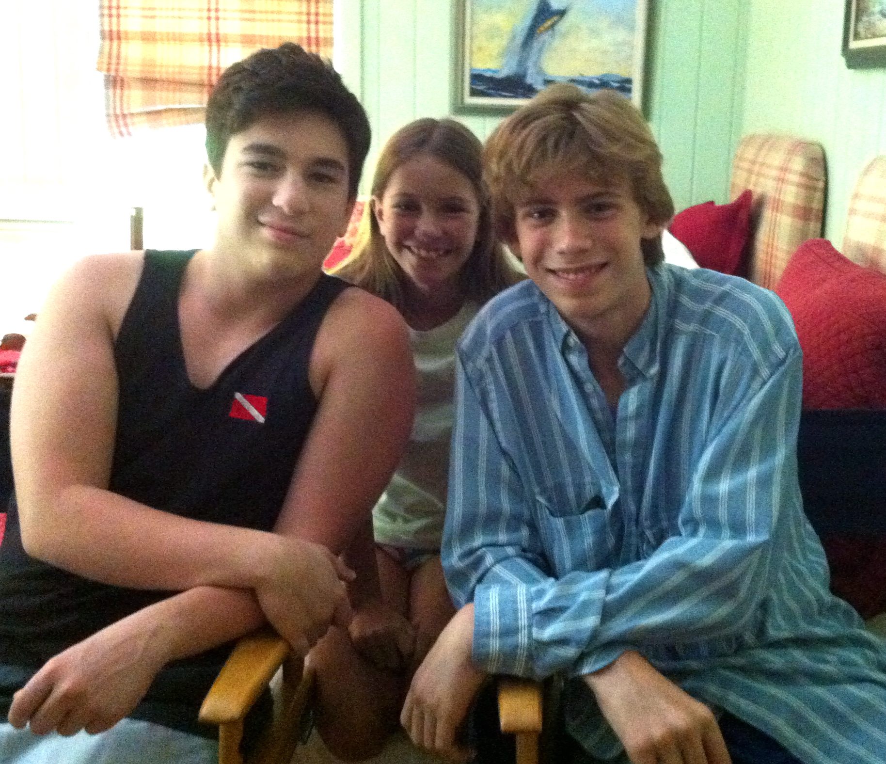 Bloodline with Zach Robbins (Young John) and Owen Teague (Young Danny)