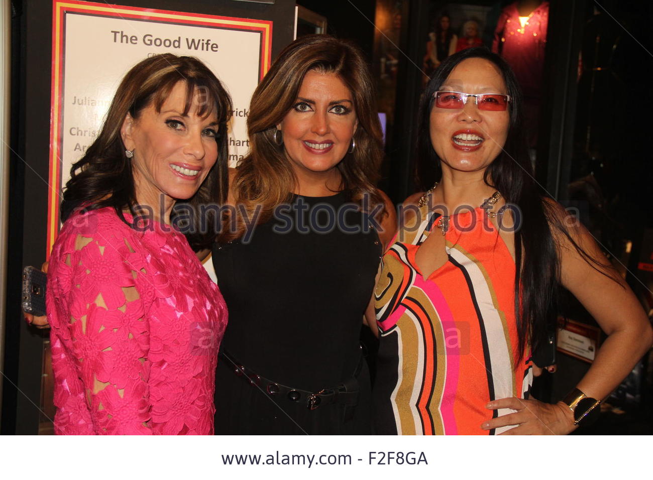 Kate Linder, Elizabeth Webster and Joyce Chow at The Hollywood Museum Celebrates the 