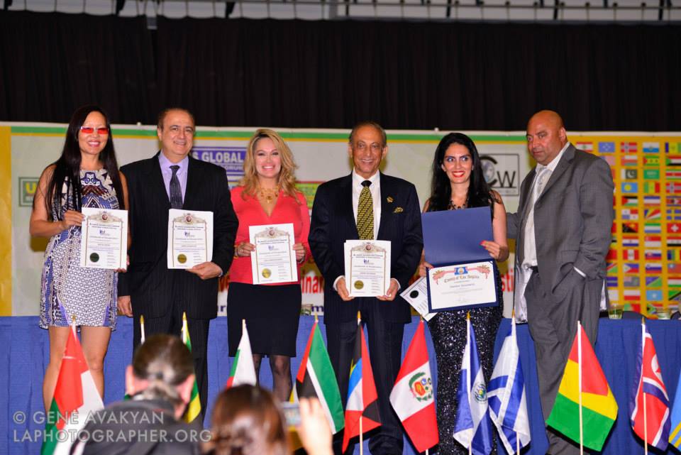 8th annual US Global Business Forum award for Contribution to Global Relations and Peace