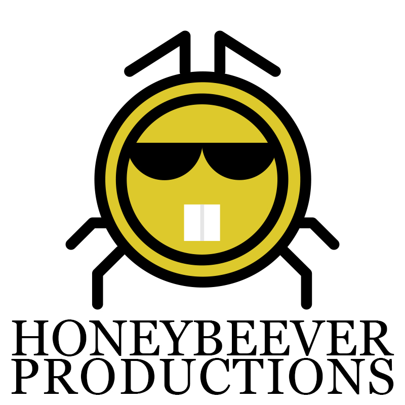 Honeybeever Productions logo. Design by Jasper K. Lown. www.hvalrekimedia.com