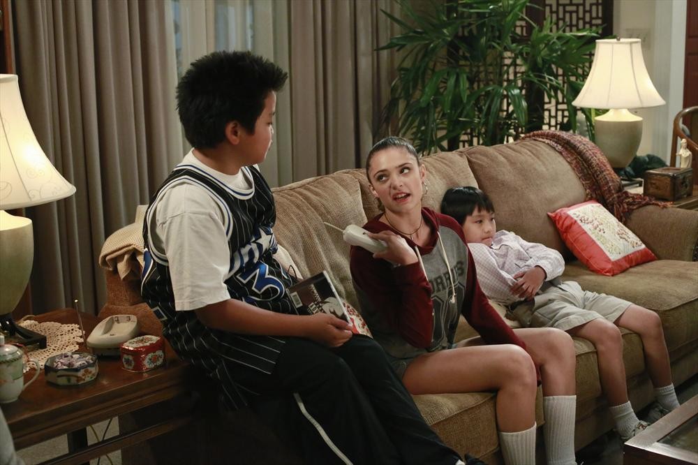 Still of Luna Blaise, Ian Chen and Hudson Yang in Fresh Off the Boat (2015)