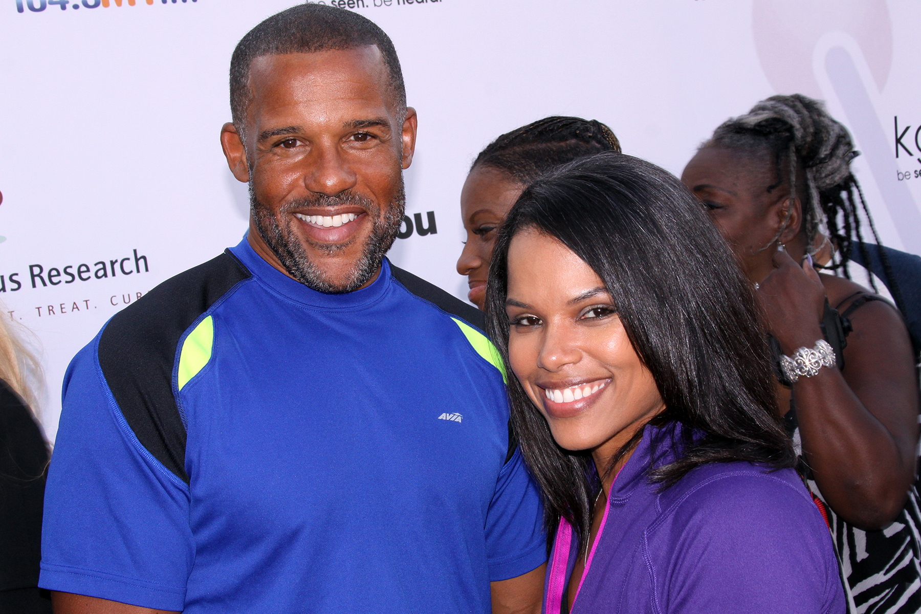 Peter Parros and Diandra Lyle - 8th Annual Lupus Awareness Walk in Pasadena California