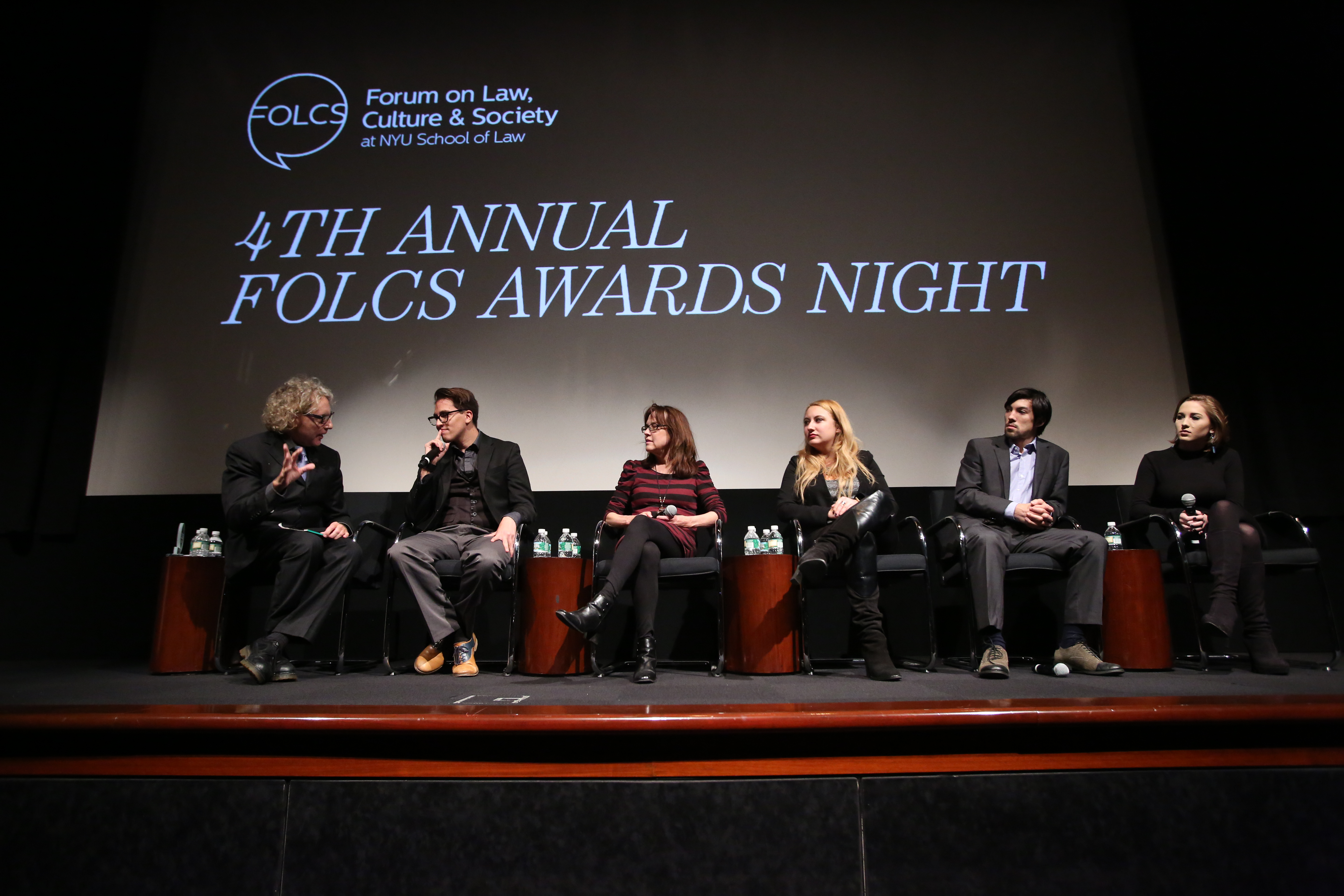 Director Cristhian Andrews at the 2015 FOLCS Awards Night.