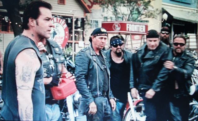 Ray Liotta, John Travolta, & Billy Lockwood in Wild Hogs (2007).
